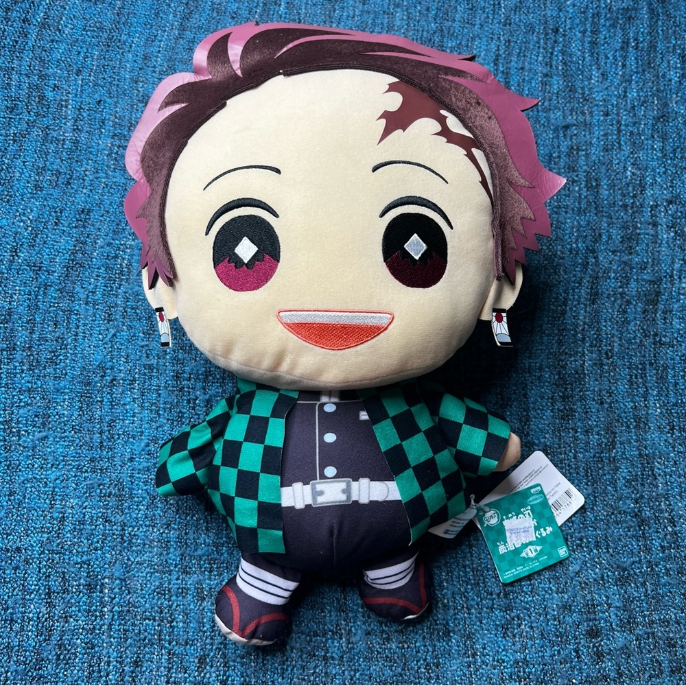 Bandai Demon Slayer Kimetsu No Yaiba Super Big Plush NWT